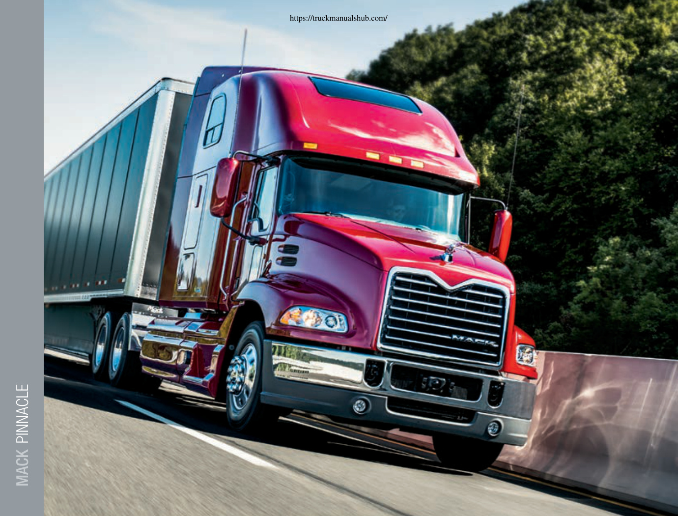 Première page de Mack Pinnacle Brochure