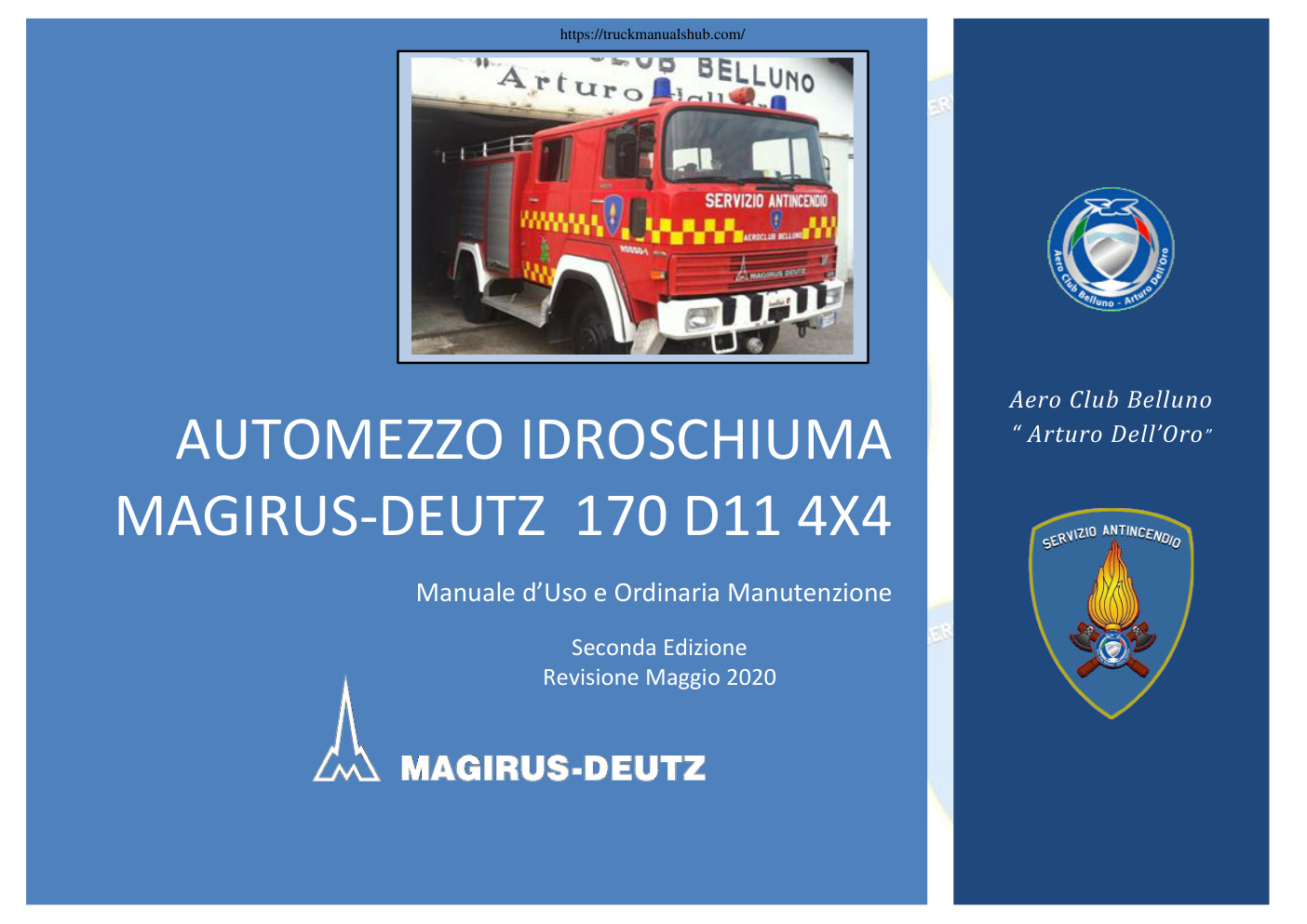 Première page de MAGIRUS-DEUTZ 170 D11 4X4
