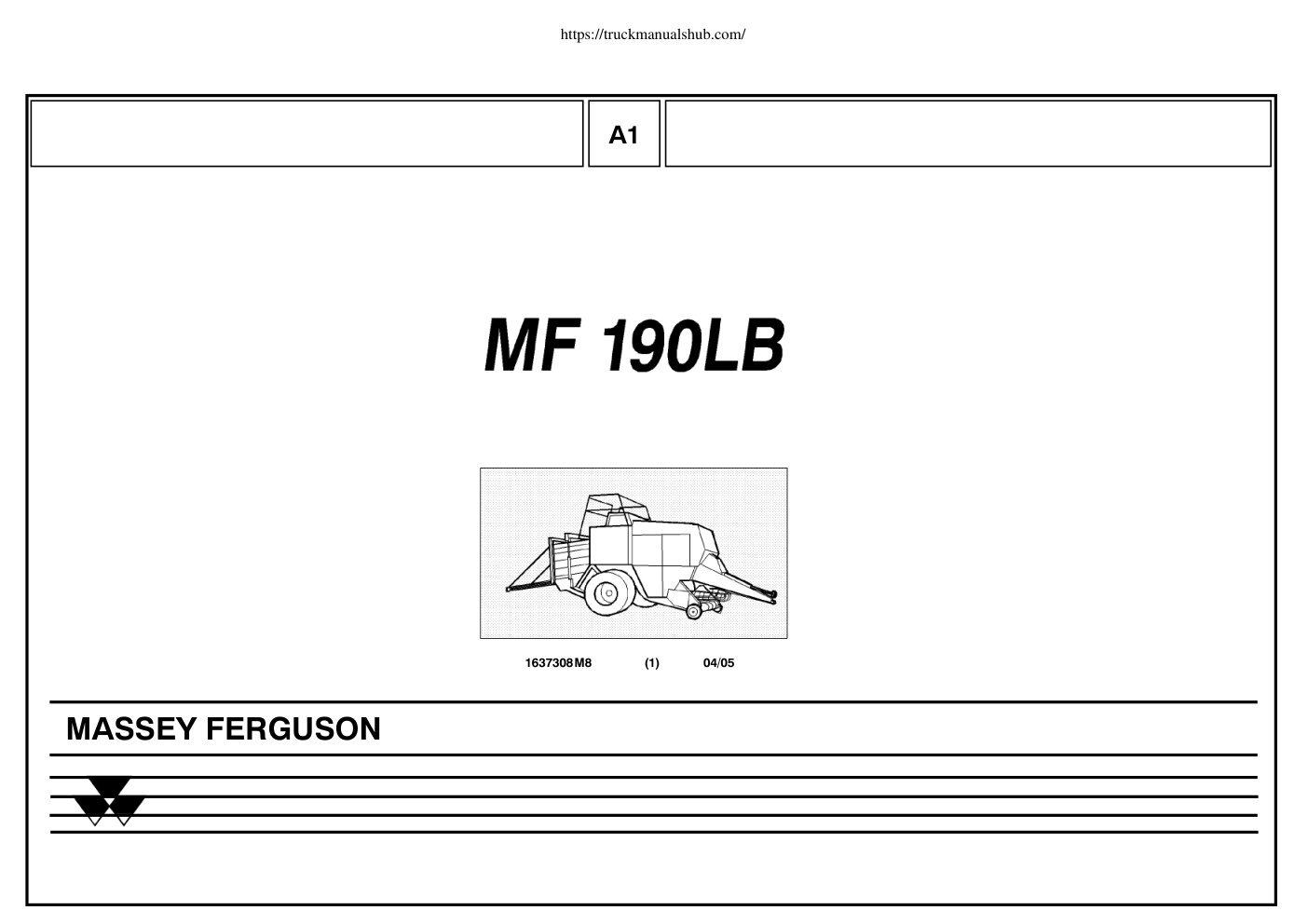 Première page de MF 190 LB