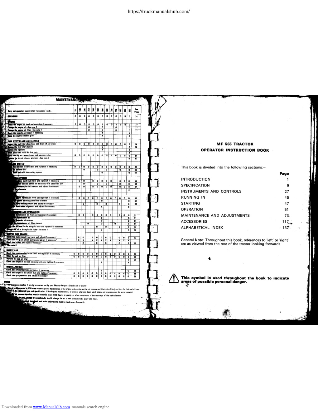 Première page de ManualsLib - Makes it easy to find manuals online!