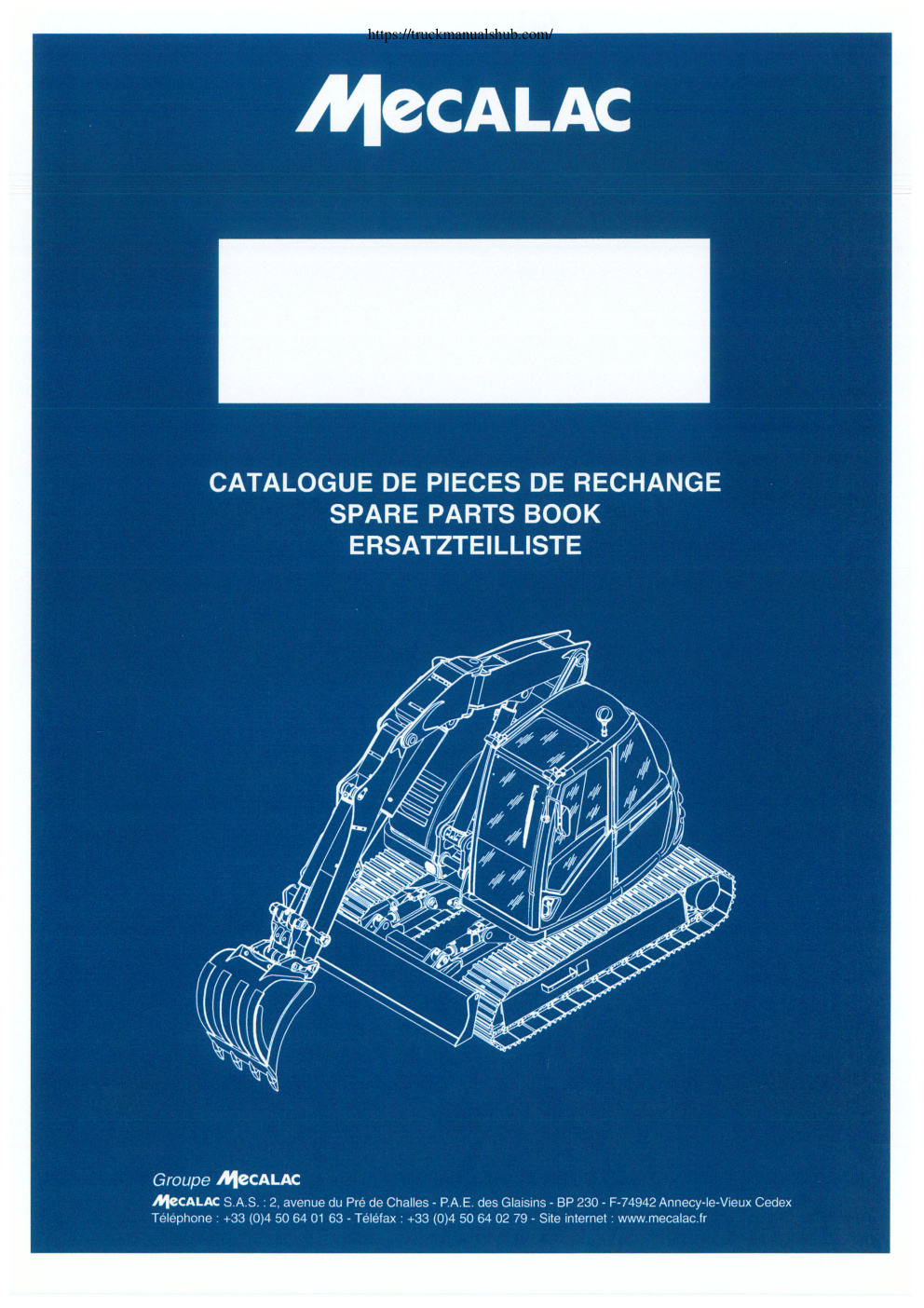 Première page de Groupe MecALAC