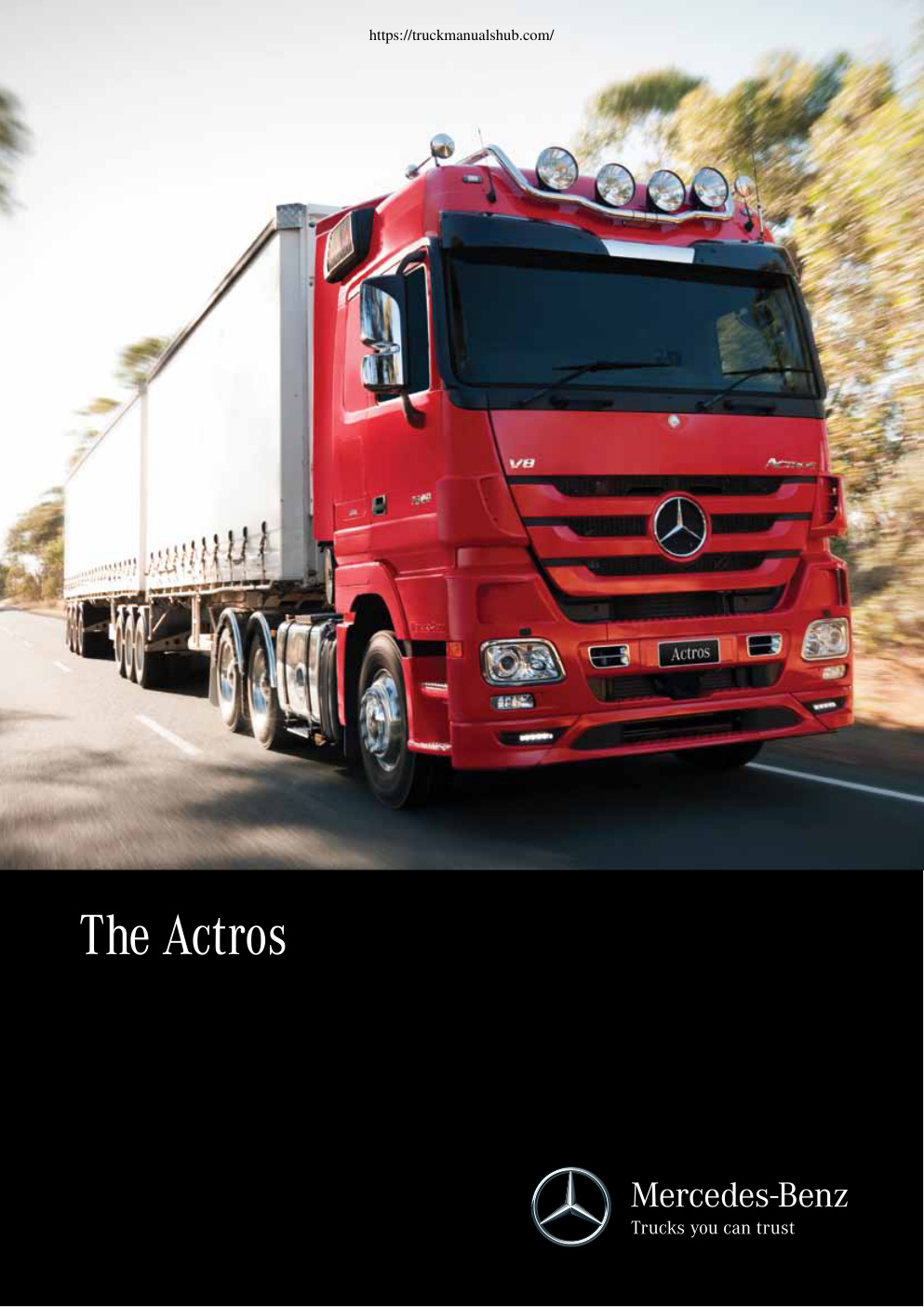 Première page de Mercedes-Benz Trucks: The Actros