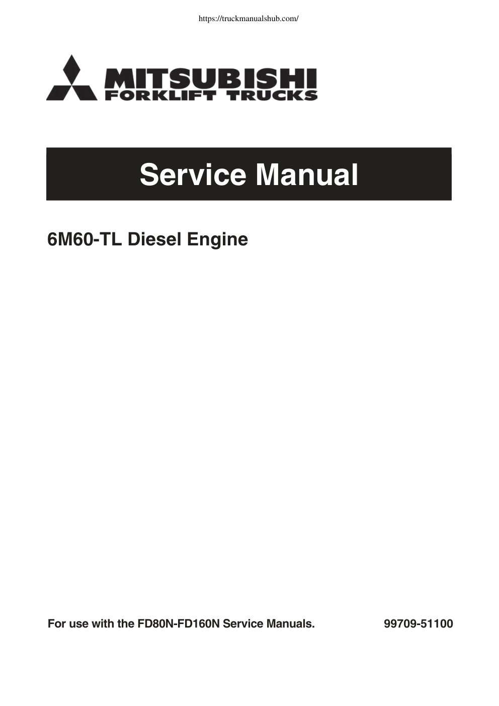 Première page de Service Manual