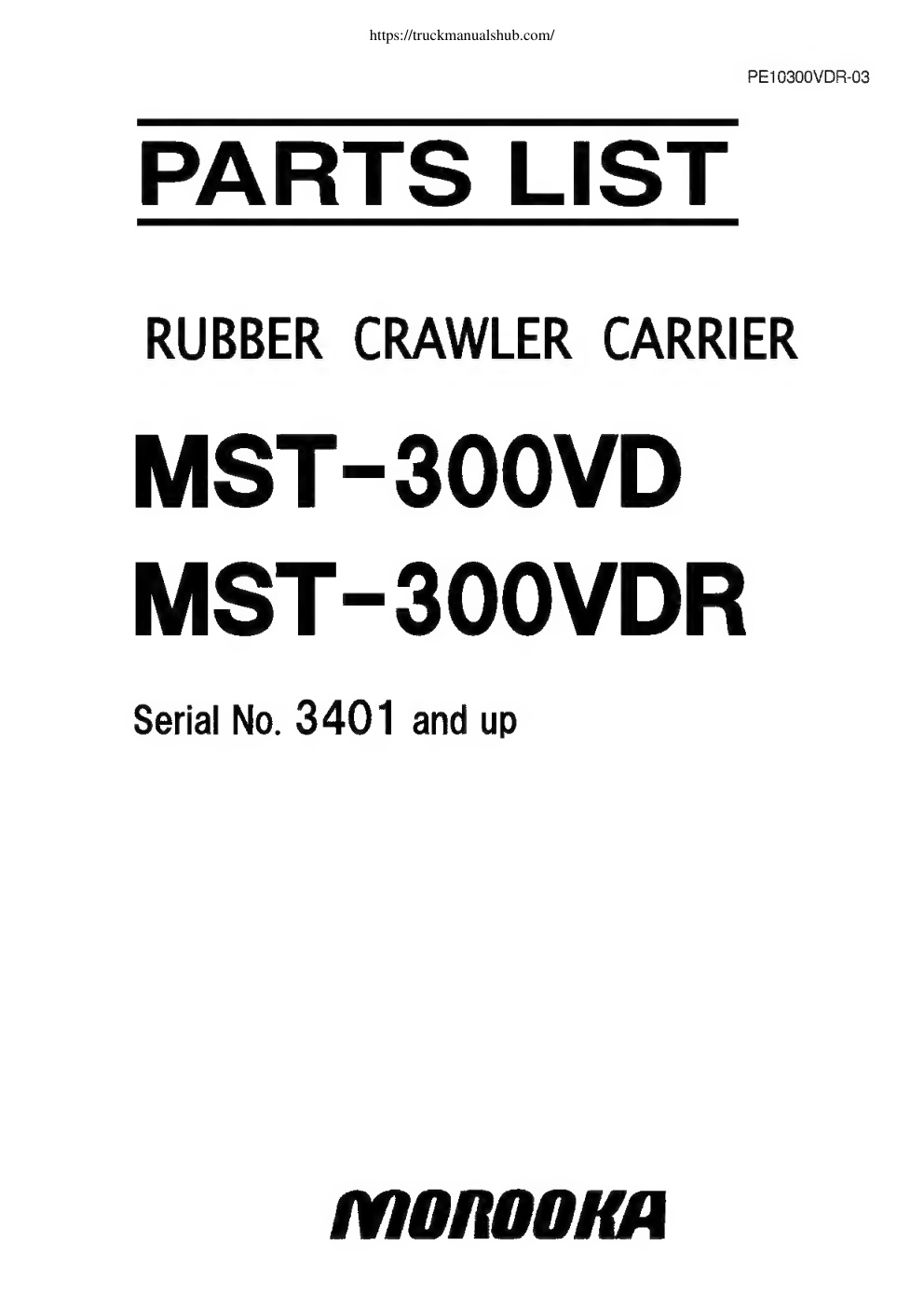 Première page de RUBBER CRAWLER CARRIER