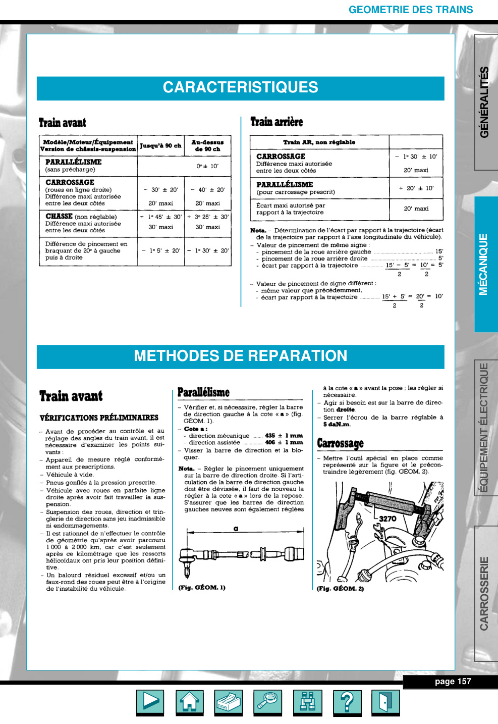 Première page de GEOMETRIE DES TRAINS