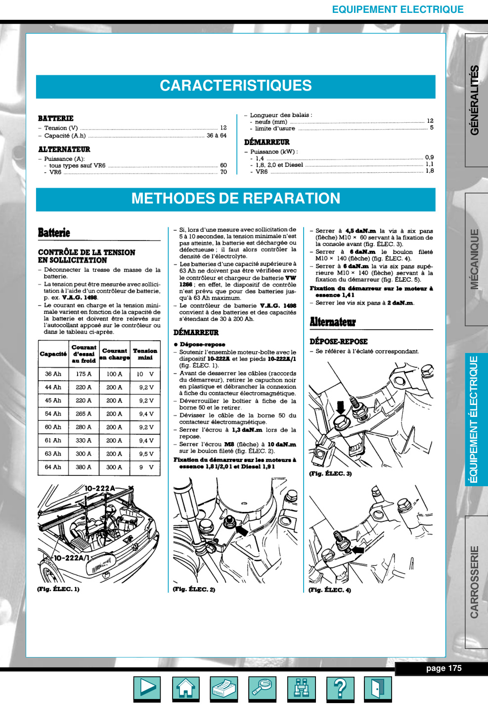 Première page de EQUIPEMENT ELECTRIQUE