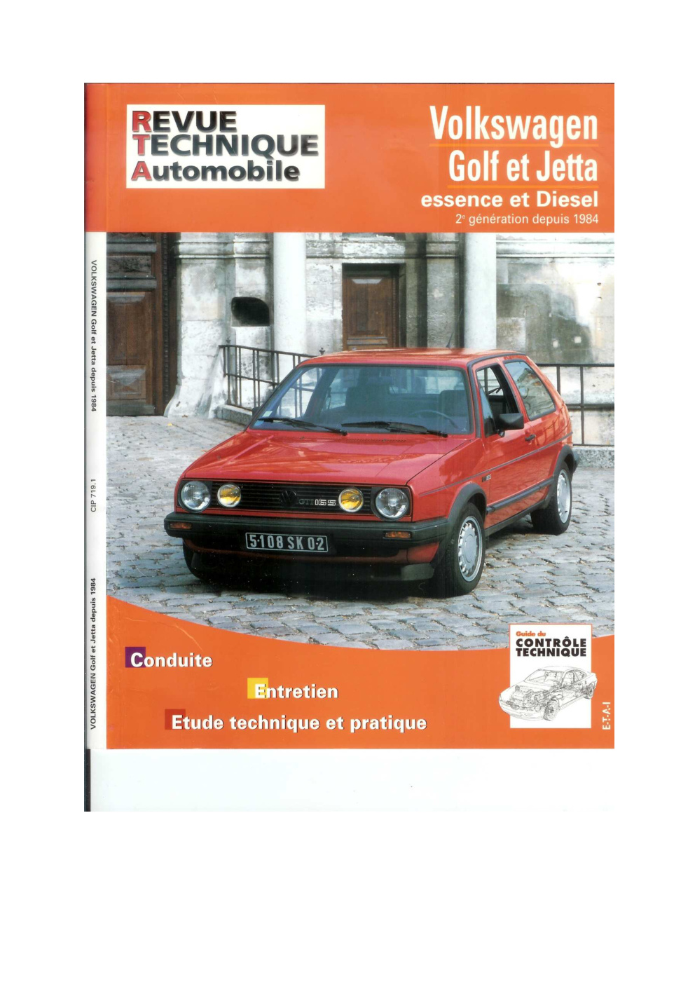 Première page de CONDUITE ET ENTRETIEN