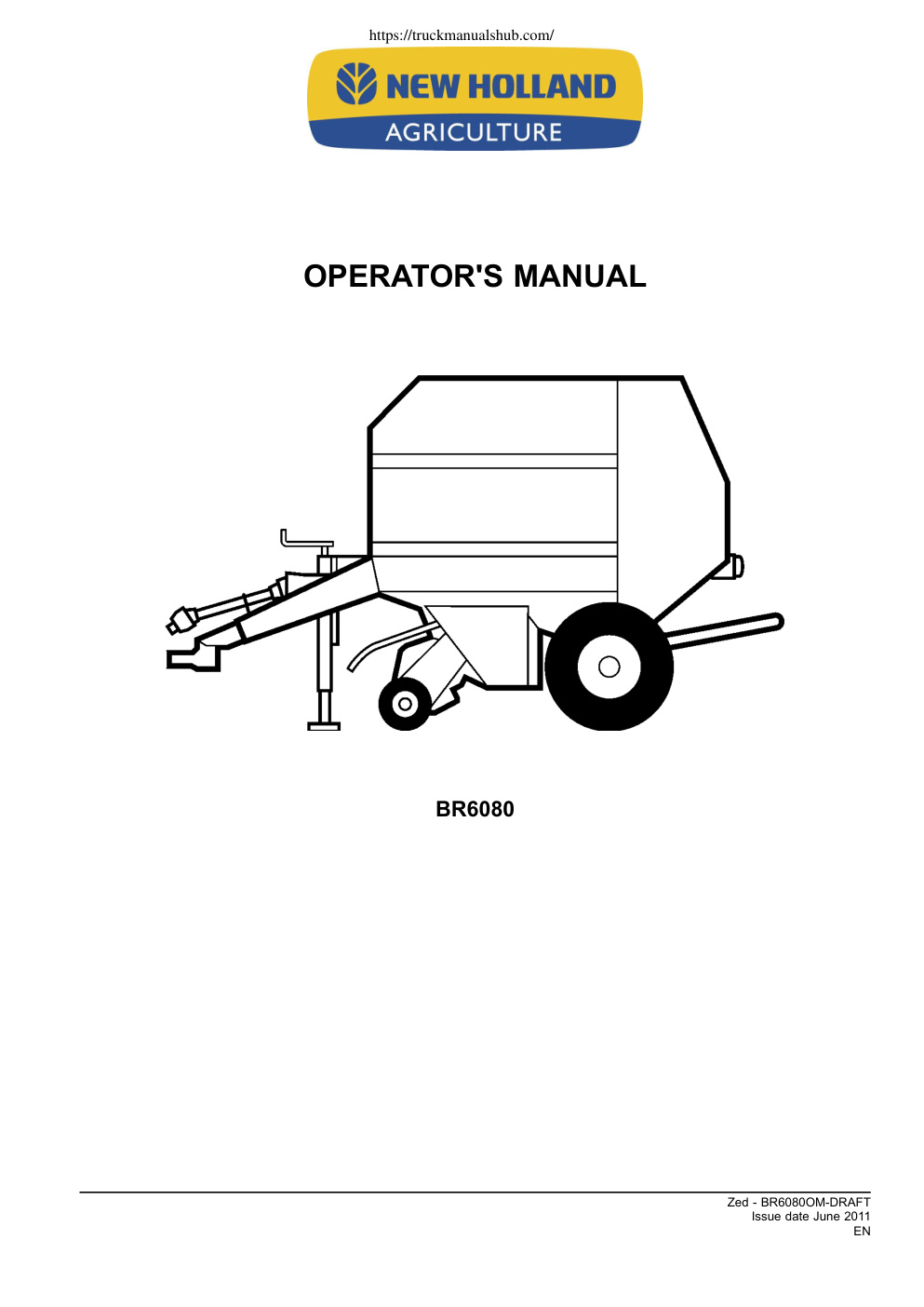 Première page de OPERATOR'S MANUAL