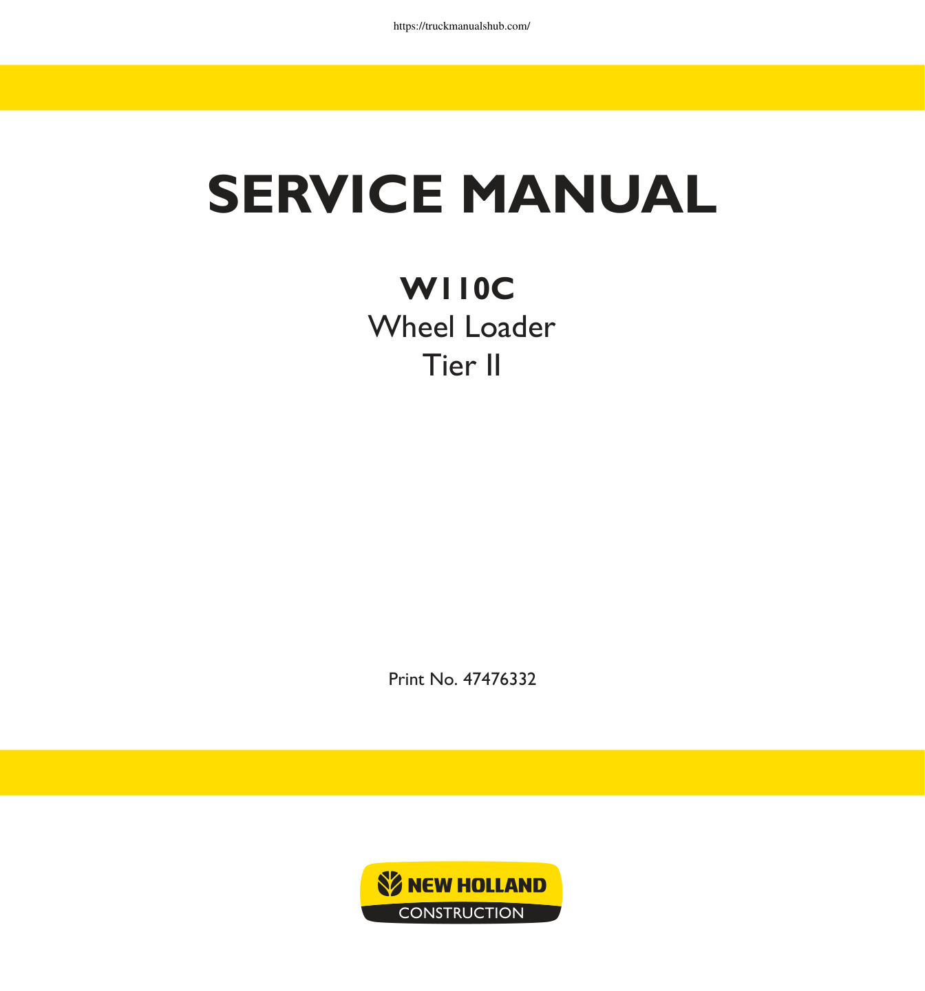 Première page de SERVICE MANUAL