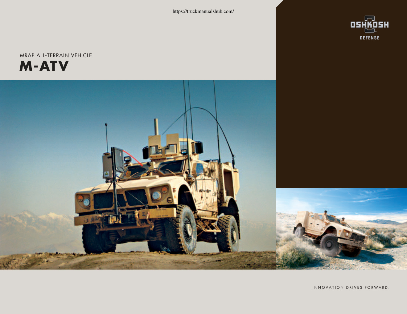 Première page de MRAP ALL-TERRAIN VEHICLE