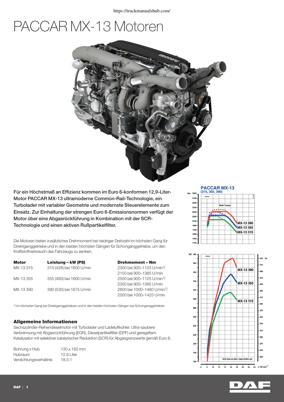 Première page de PACCAR MX 13 engines DE 527061.pdf