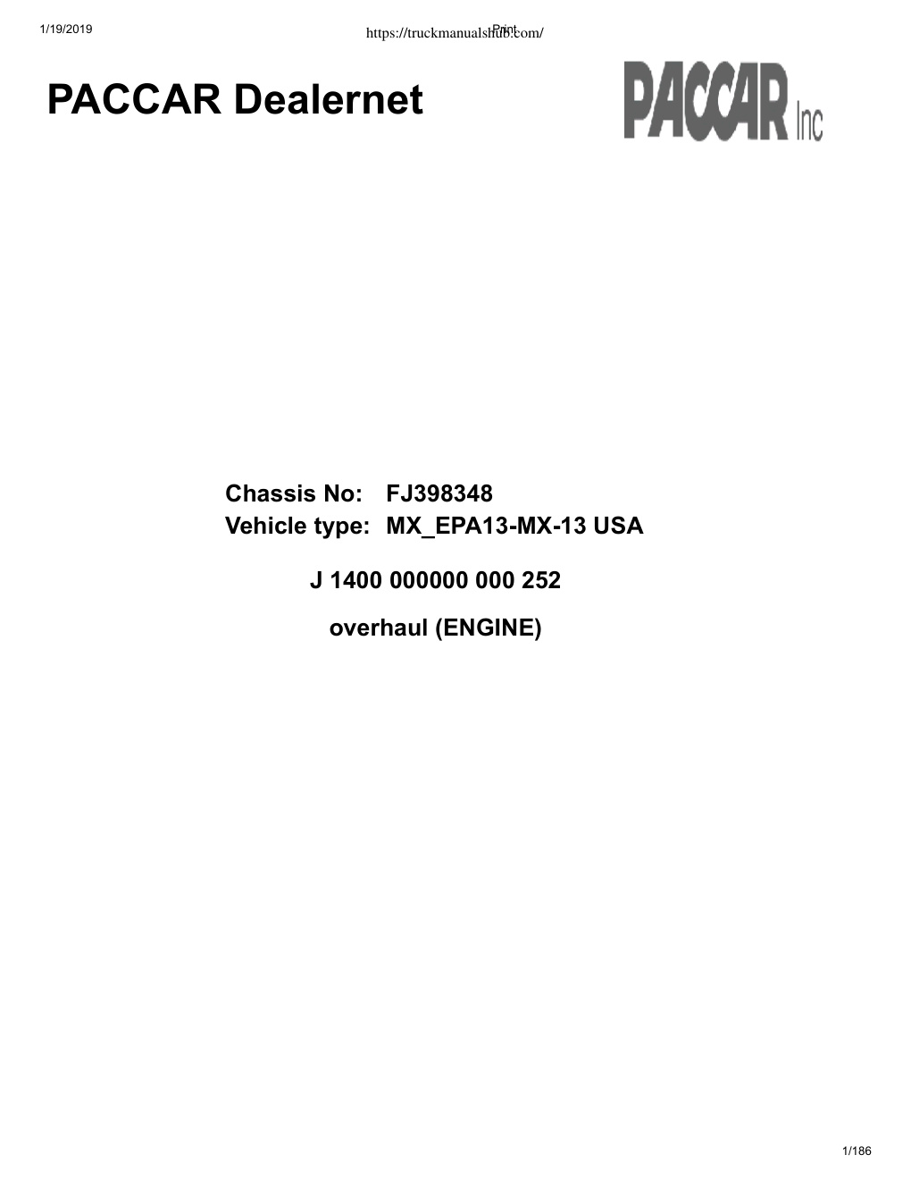 Première page de J 1400 000000 000 252
