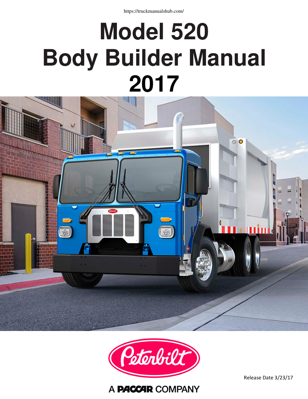 Première page de Body Builder Manual