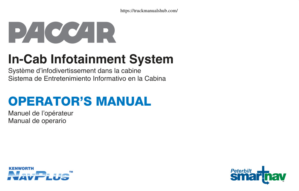 Première page de dans MANUAL