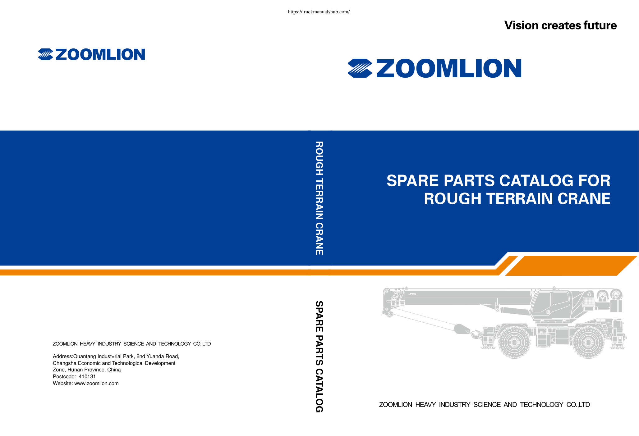 Première page de SPARE PARTS CATALOG FOR