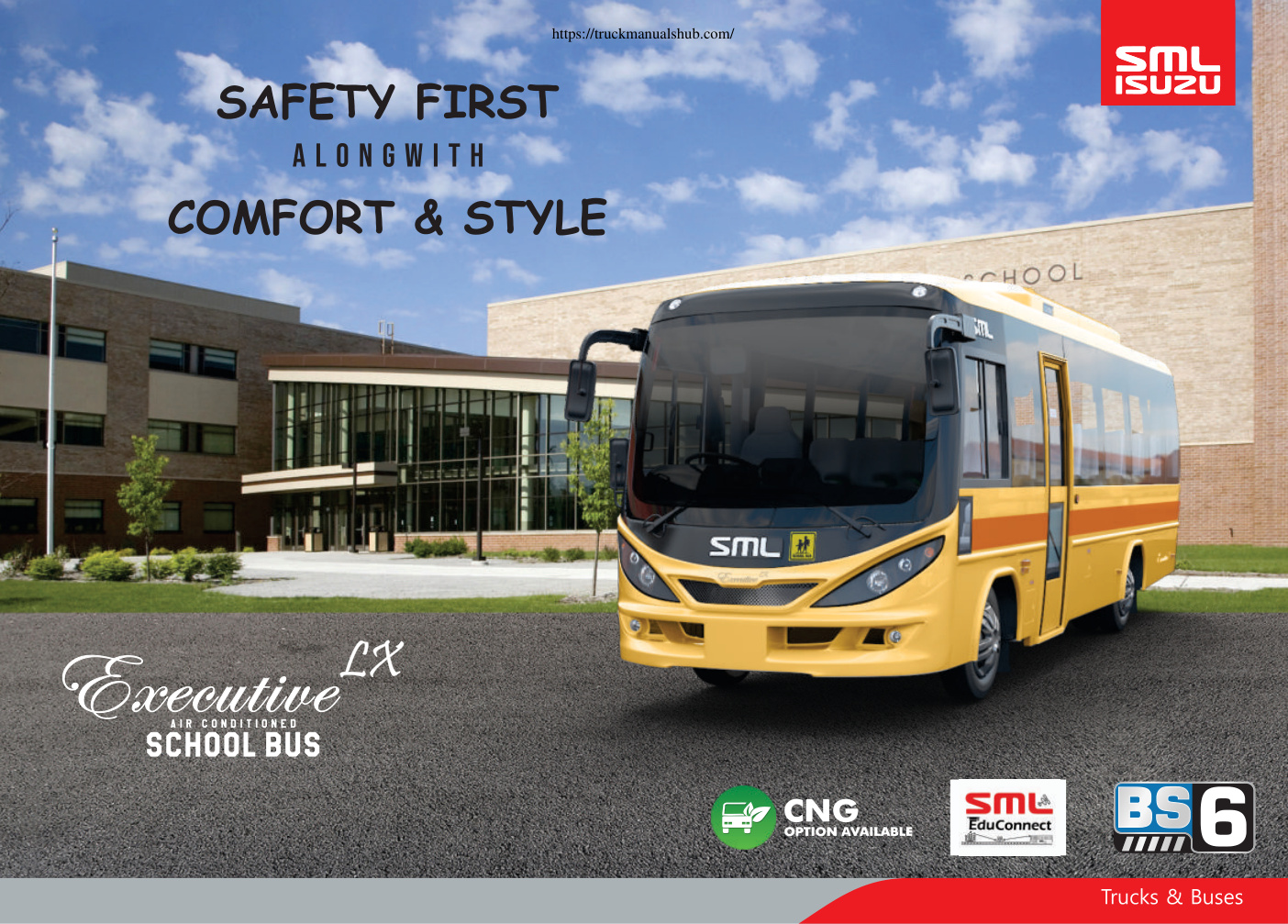 Première page de Executive Lx School