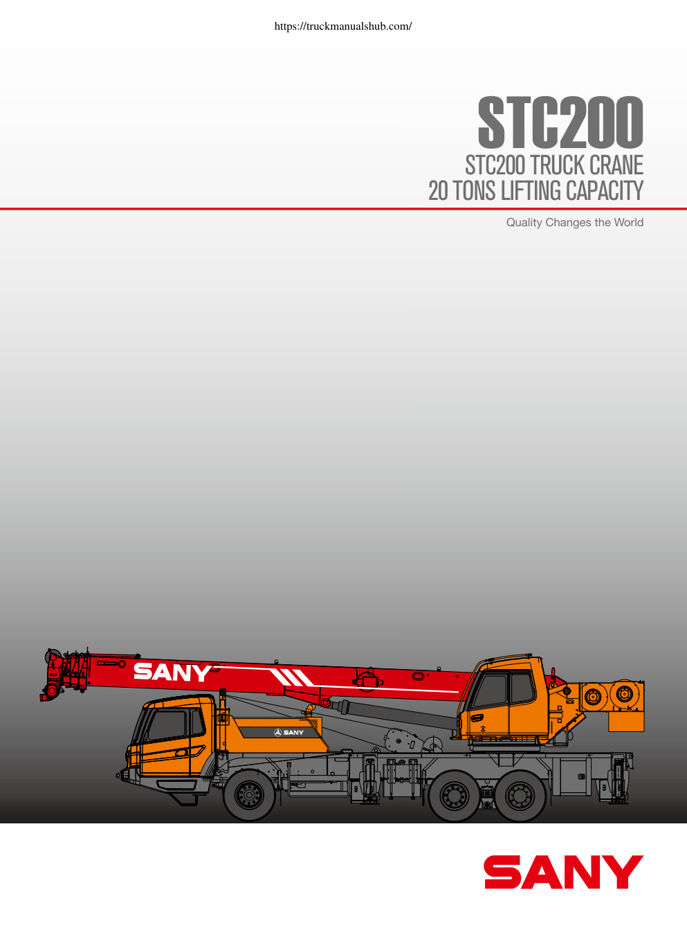 Première page de STC200 TRUCK CRANE