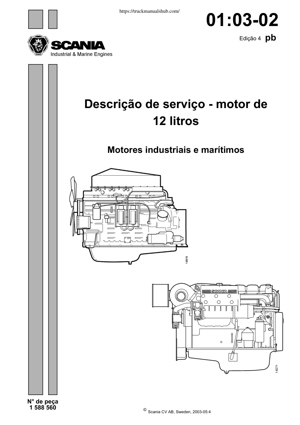 Première page de Scania Manual Tecnico Motor.pdf