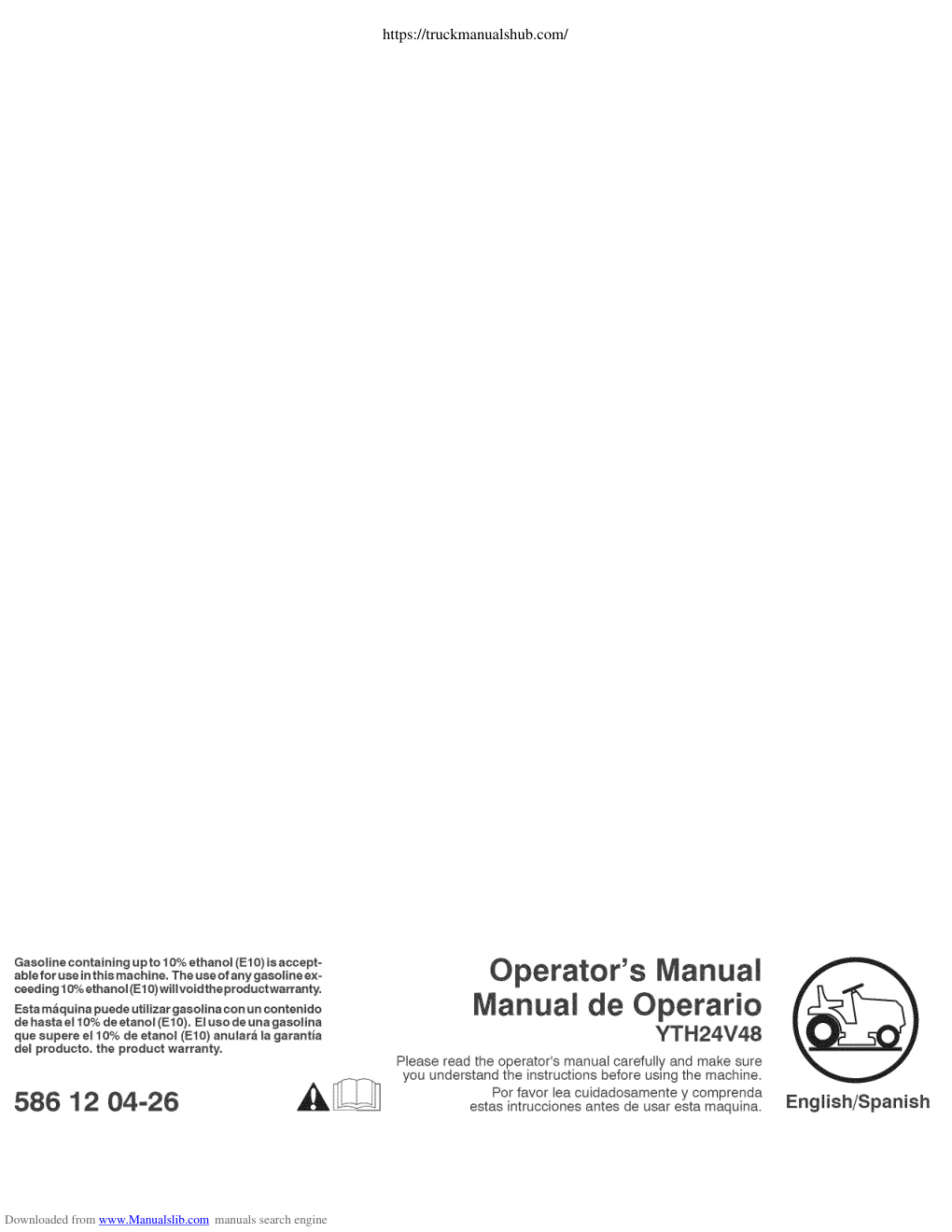 Première page de ManualsLib - Makes it easy to find manuals online!