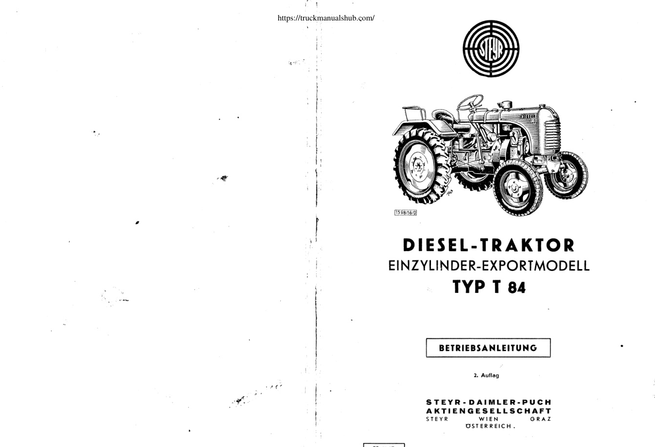 Première page de TYP T 84