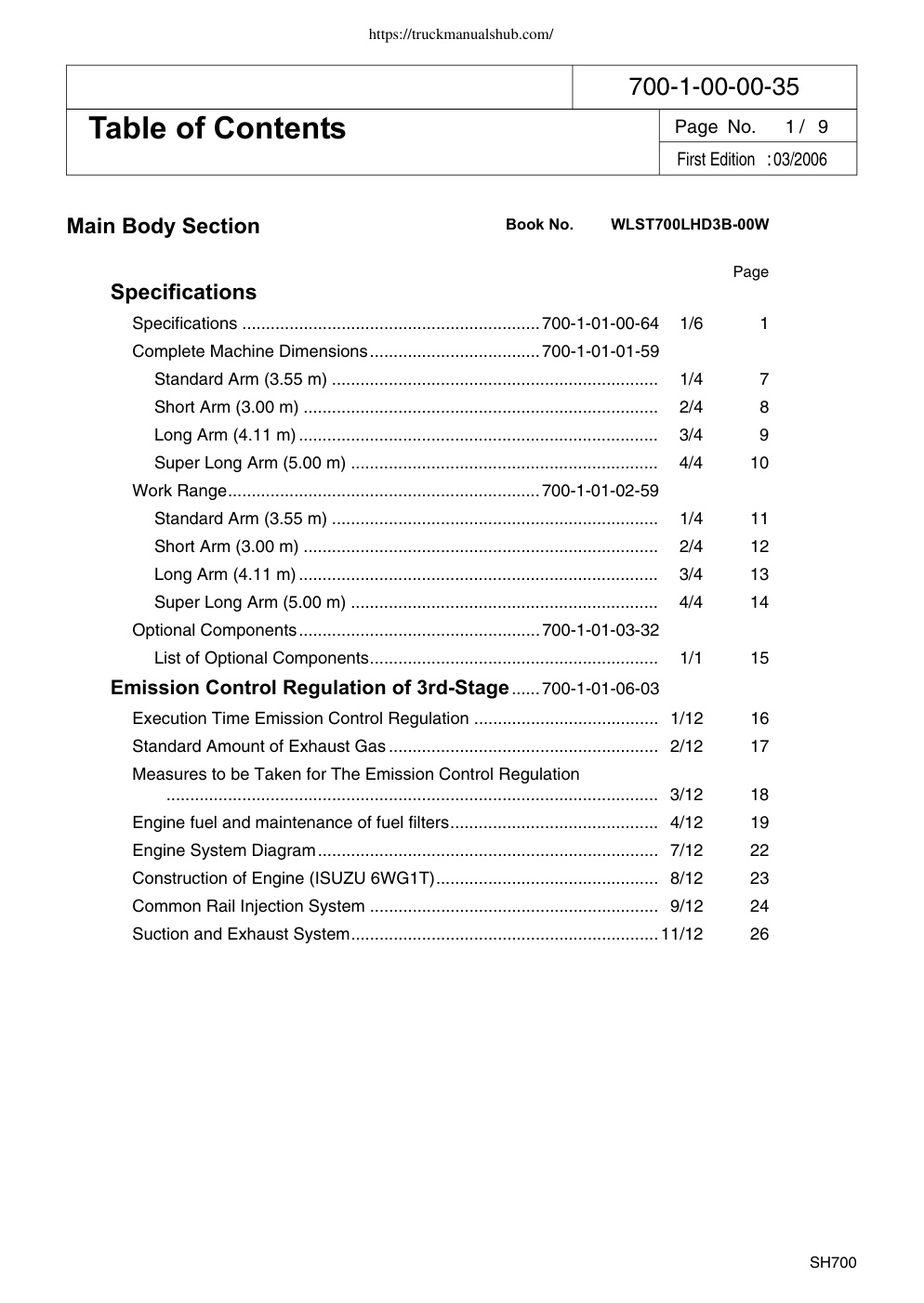 Première page de Sumitomo SH700 Service Manual.pdf