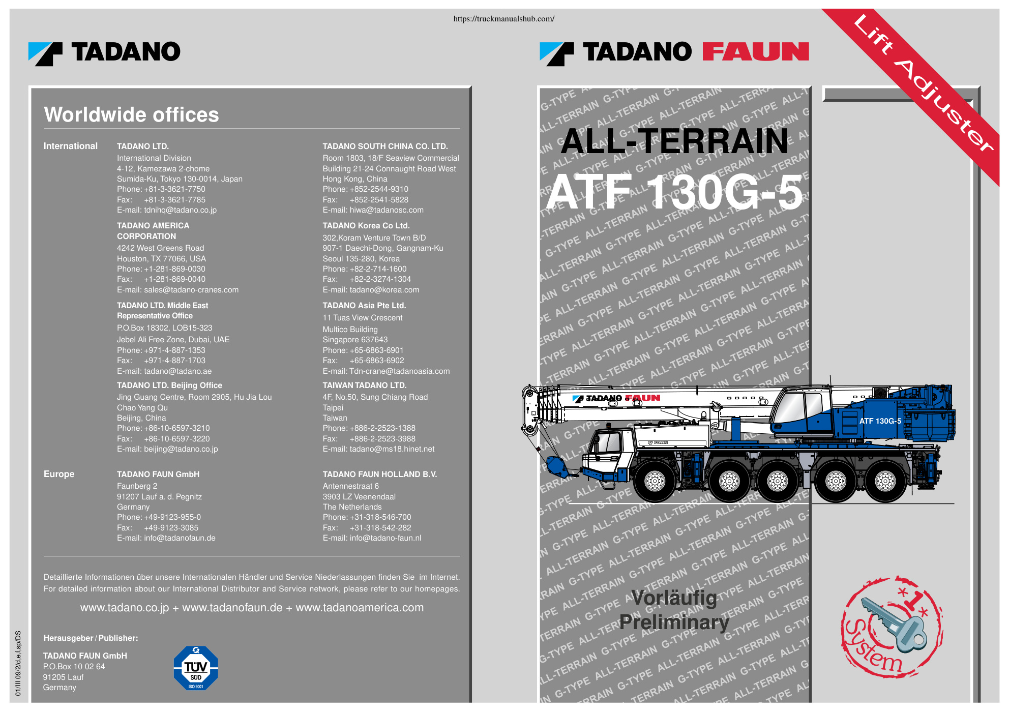 Première page de Tadano ATF 130G-5 Load Chart.pdf