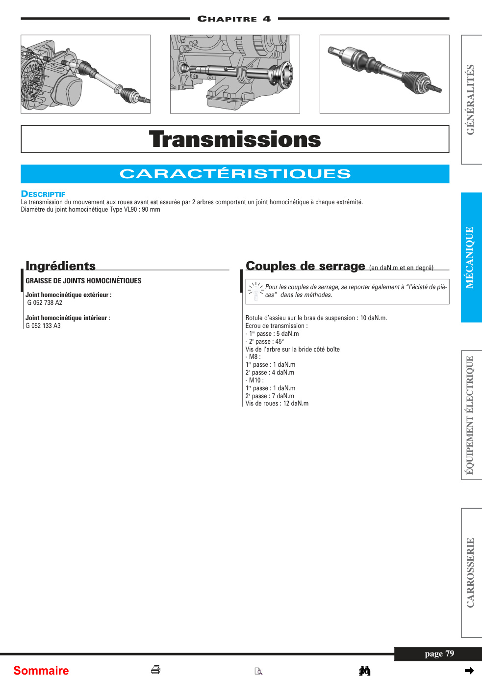 Première page de CHAPITRE 4