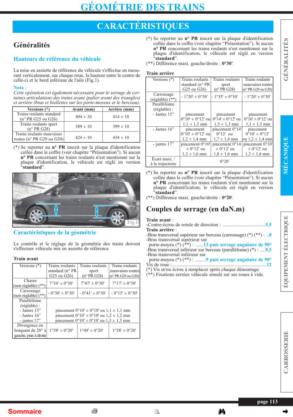 Première page de GÉOMÉTRIE DES TRAINS