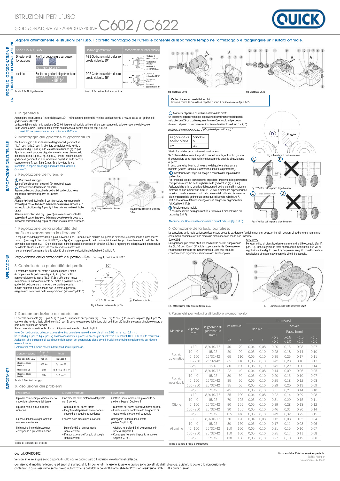 Première page de ISTRUZIONI PER L’USO