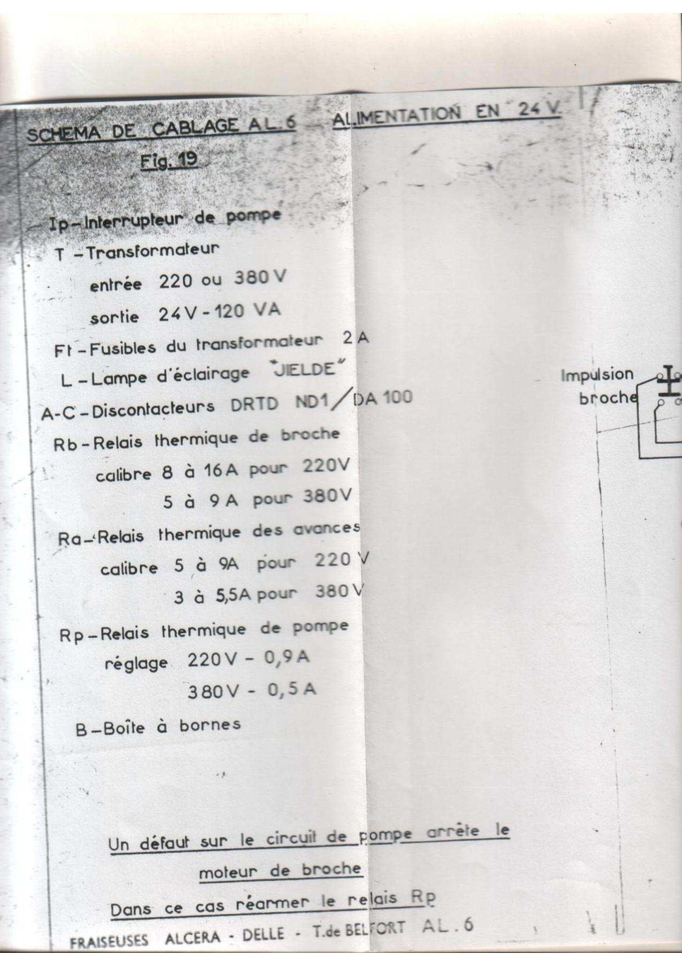 Première page de Alcera 6 F & U