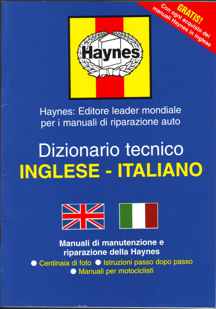 Première page de INGLESE - ITALIANO