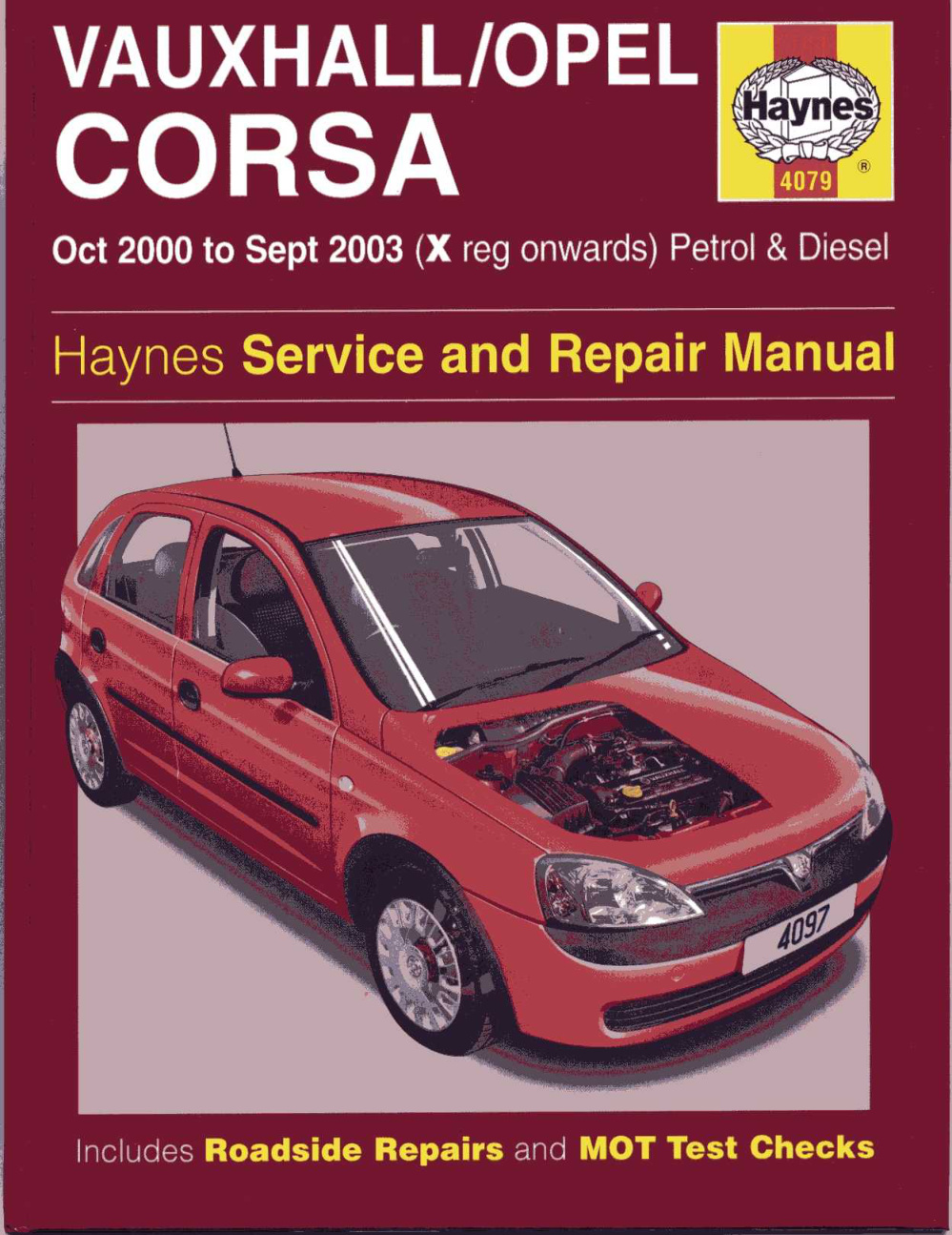 Première page de VAUXHALL/OPEL PER