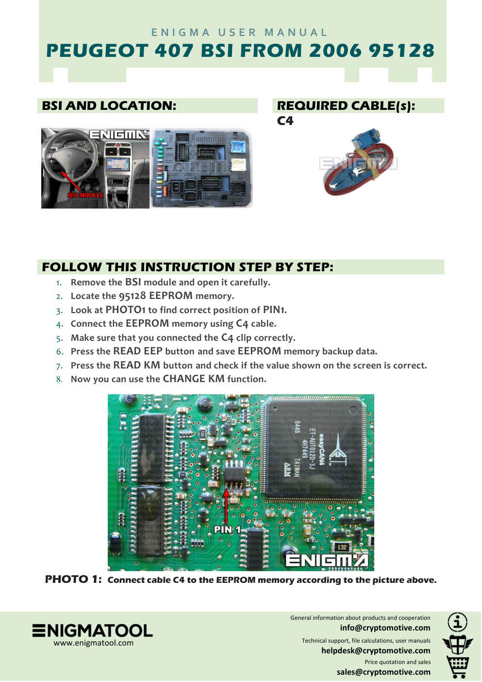 Première page de FOLLOW THIS INSTRUCTION STEP BY STEP