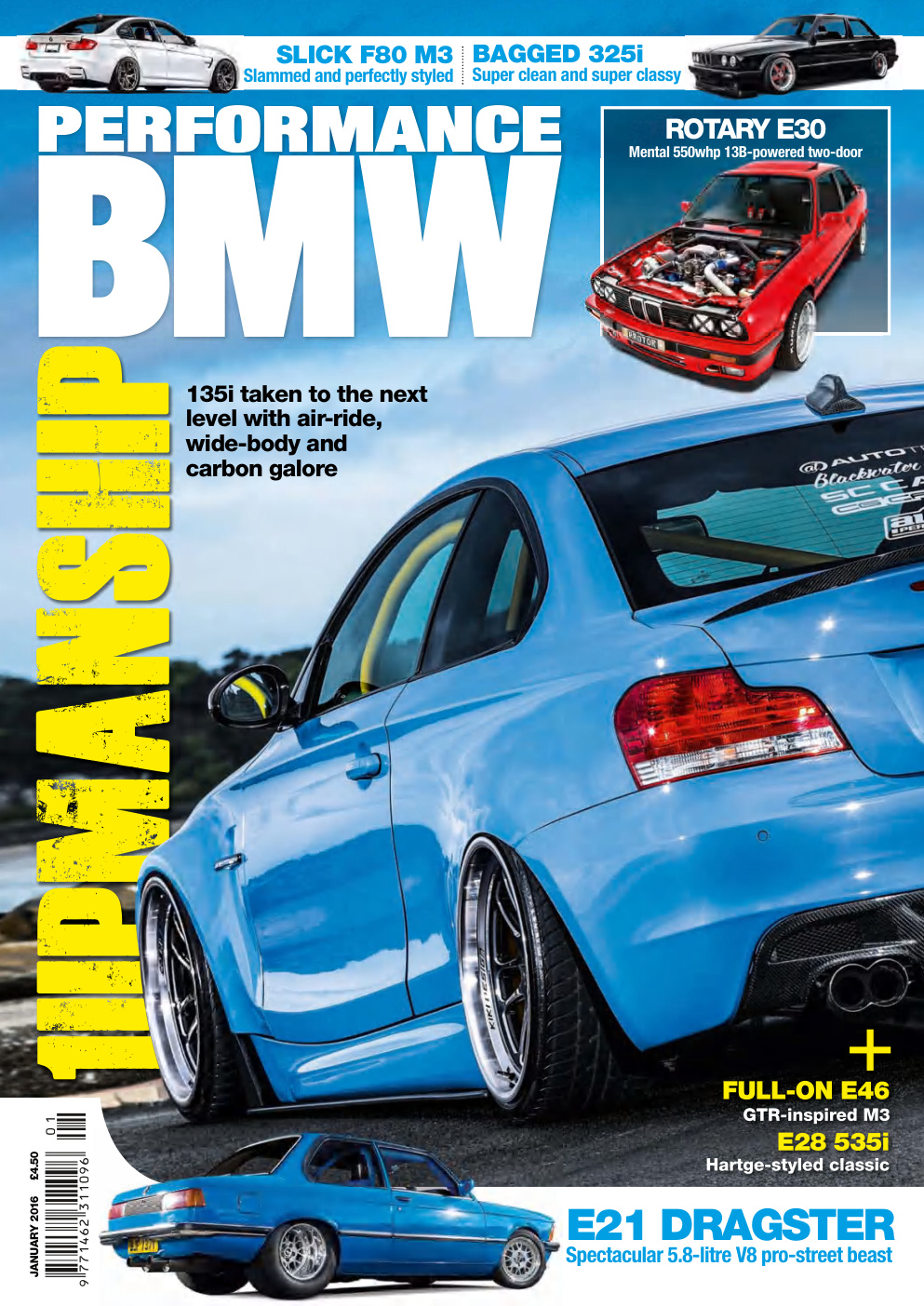 Première page de Performance BMW - January 2016