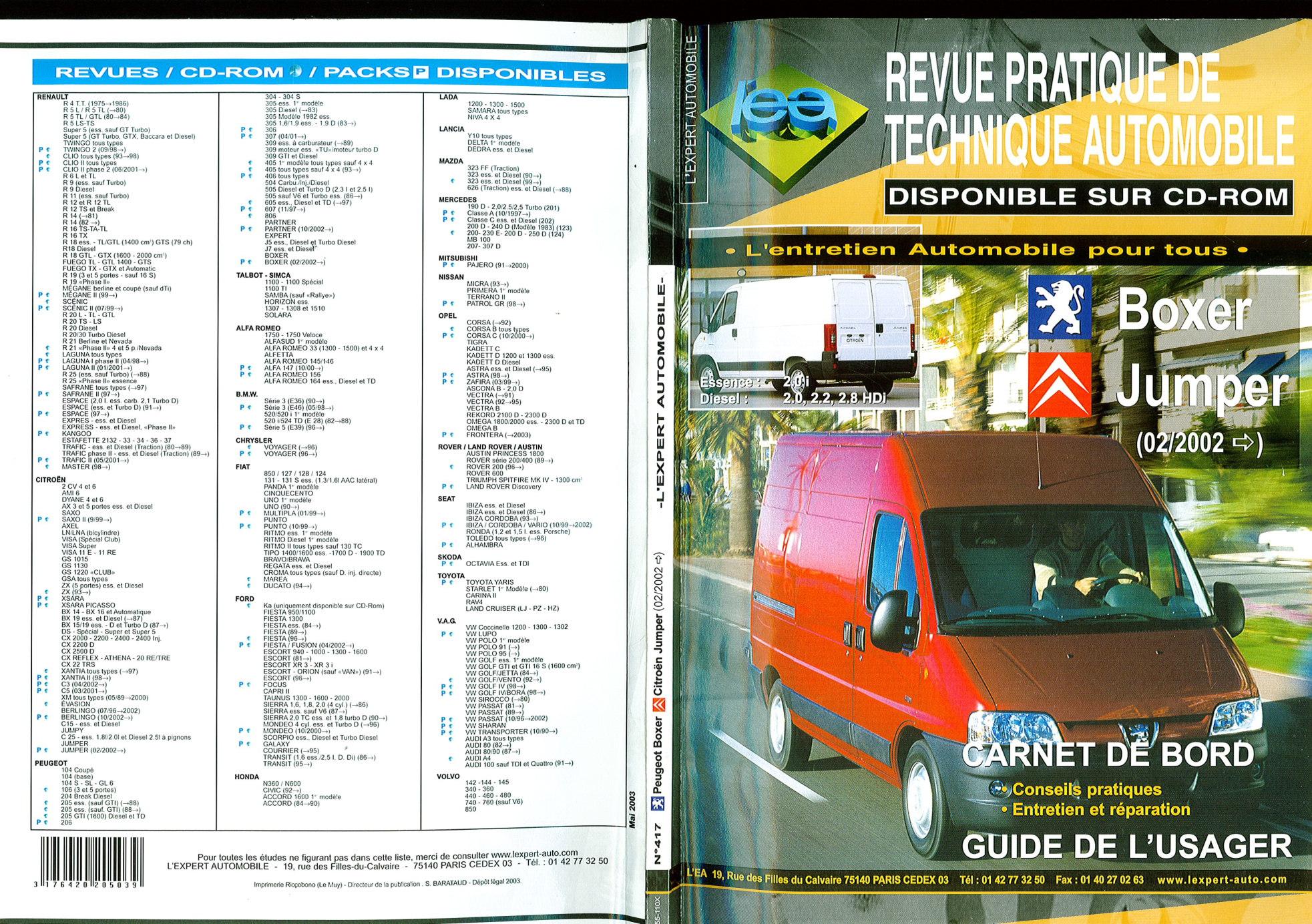 Première page de R4 TT. (1975-1986)
