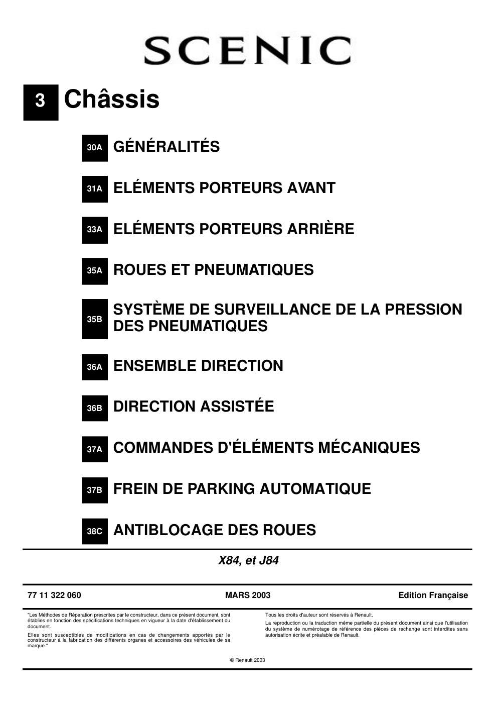 Première page de MR-370-SCENIC-3