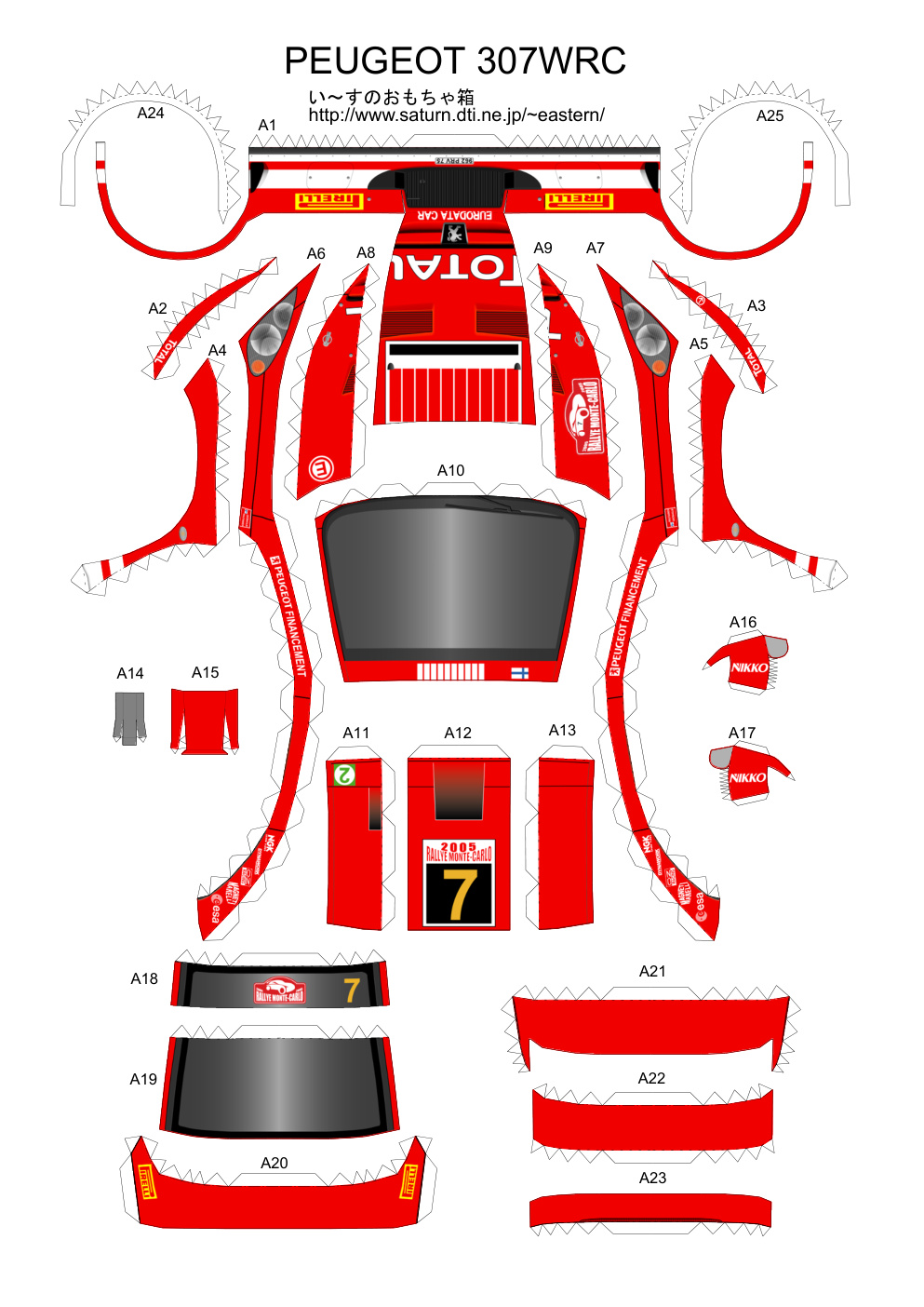 Première page de 307WRC