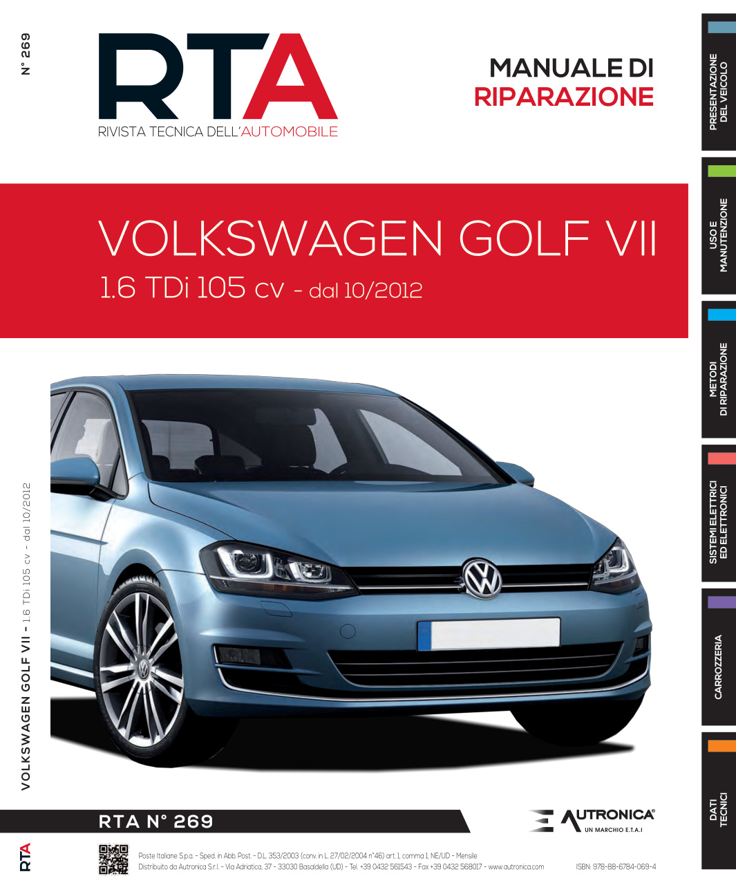 Première page de RIVISTA TECNICA DELL’