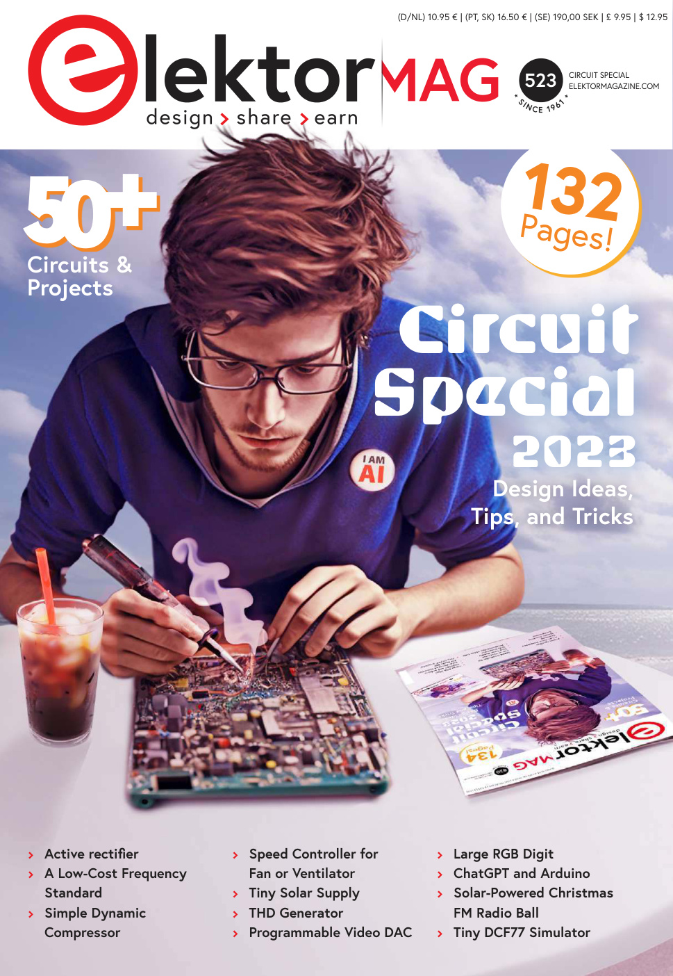 Première page de (D/NL) 10.95 € | (PT, SK) 16.50 € | (SE) 190,00 SEK | £ 9.95 | $ 12.95