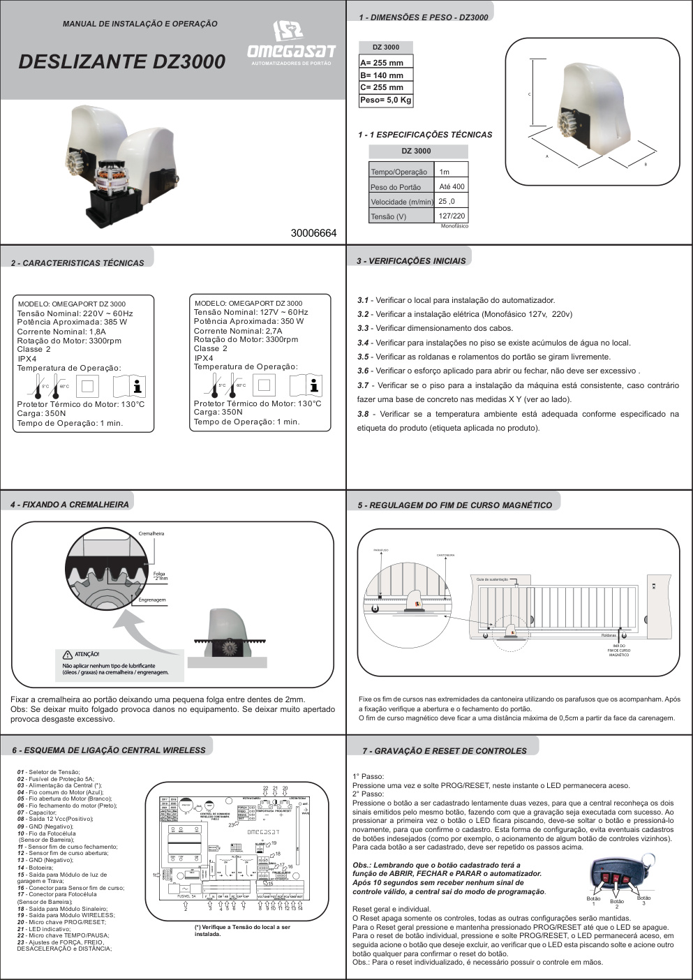 Première page de 30006664-MANUAL INST DESL 3000 OMS