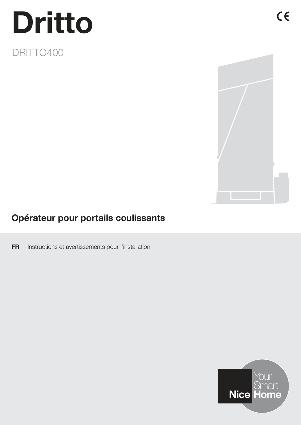 Première page de FR - Instructions et avertissements pour l'installation