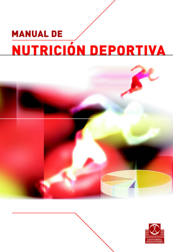 Première page de Manual de nutricio'n deportiva