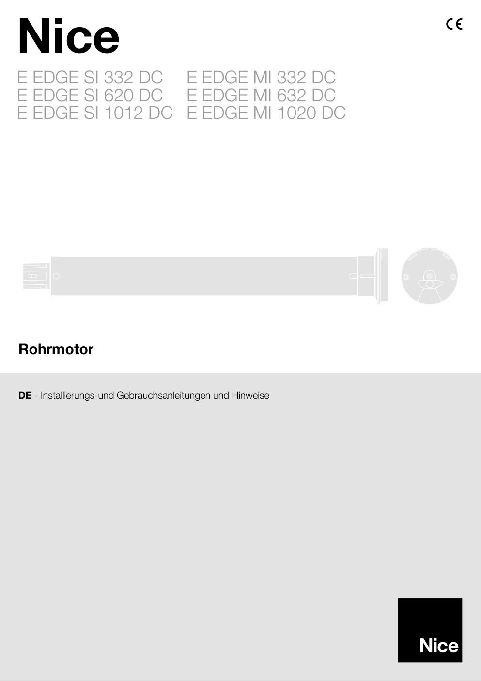 Première page de ALLGEMEINE HINWEISE: SICHERHEIT - INSTALLATION - BEDIENUNG