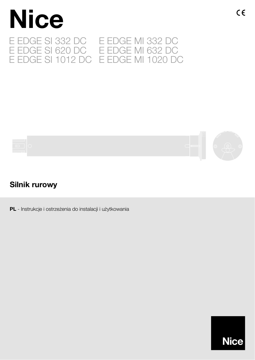 Première page de E EDGE SI 332 DC E EDGE MI 332 DC