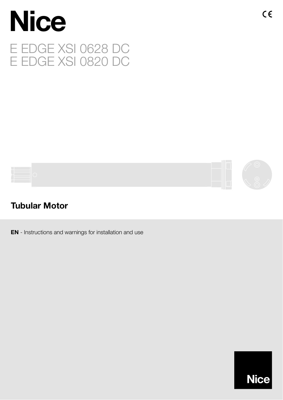 Première page de EN - Instructions and warnings for installation and use