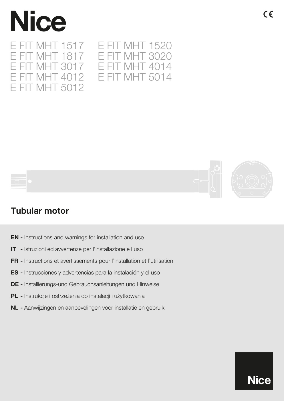 Première page de E FIT MHT 1517 E FIT MHT 1520