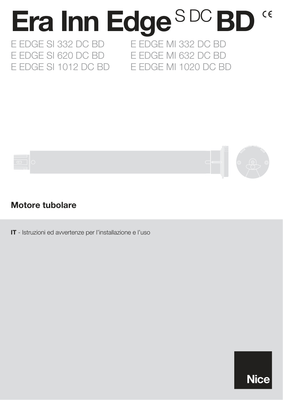 Première page de E EDGE SI 332 DC BD E EDGE MI 332 DC BD