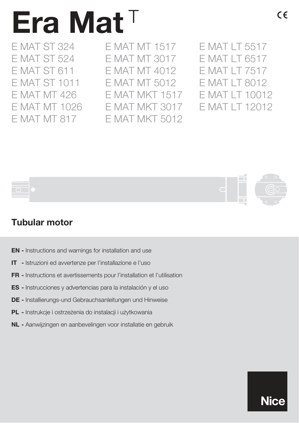 Première page de E MAT ST 324 E MAT MT 1517 E MAT LT 5517