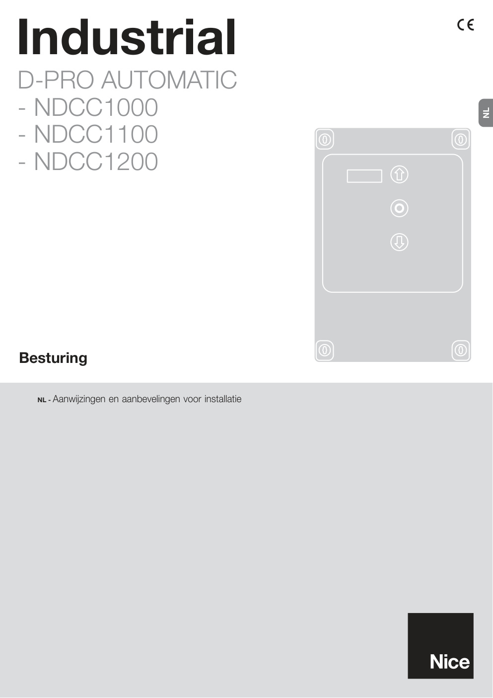 Première page de NL - Aanwijzingen en aanbevelingen voor installatie