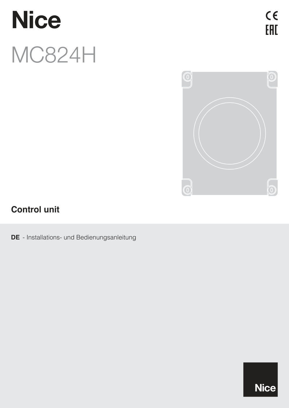 Première page de Installation kann schwerwiegende Schäden verursa
